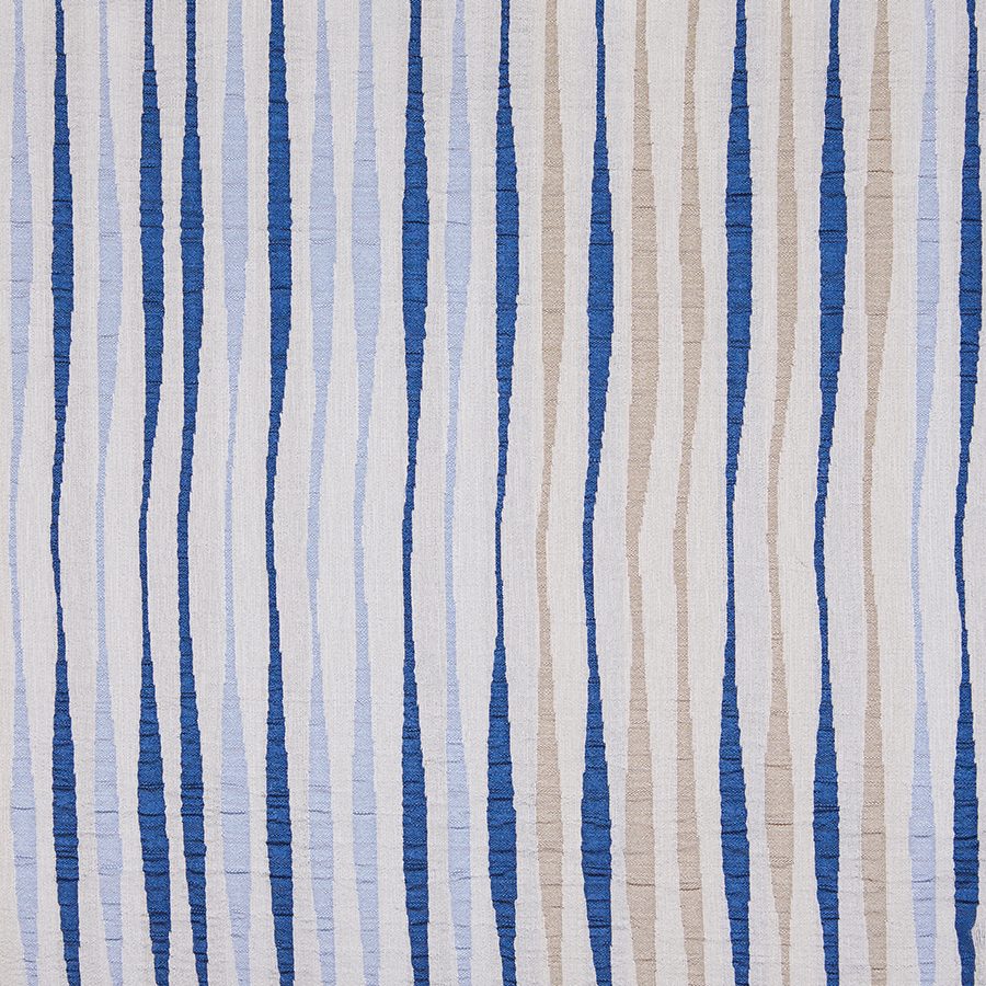 Specialty Sonoma Stripe Blue tablecloth